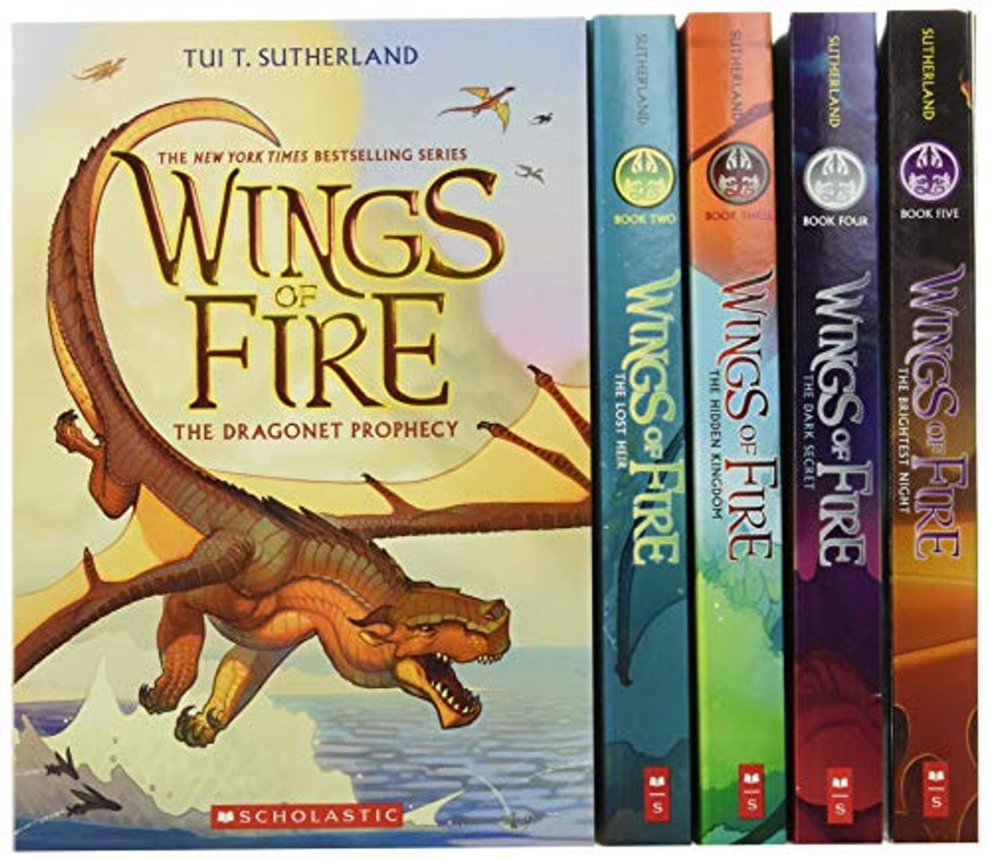 Libros Wings of Fire Boxset, Books 1-5