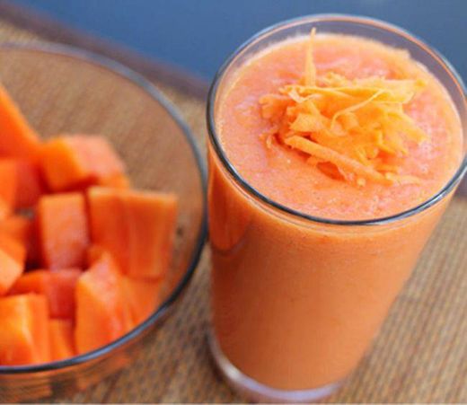 Suco Detox de Mamão Para Emagrecer