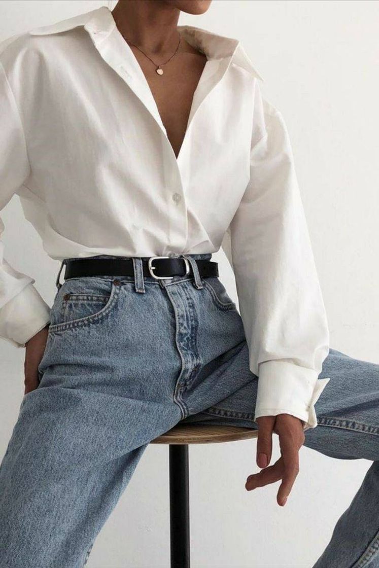 Fashion White Shirt x Blue Jeans Classics