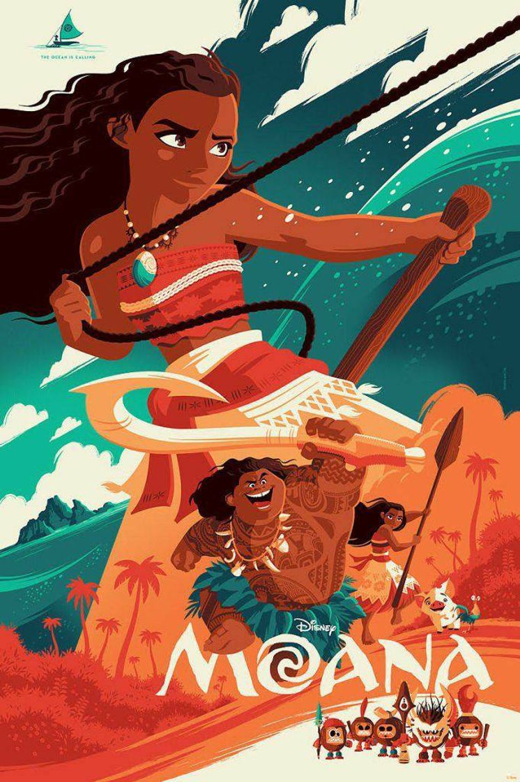 Fashion Wallpaper filmes - Moana