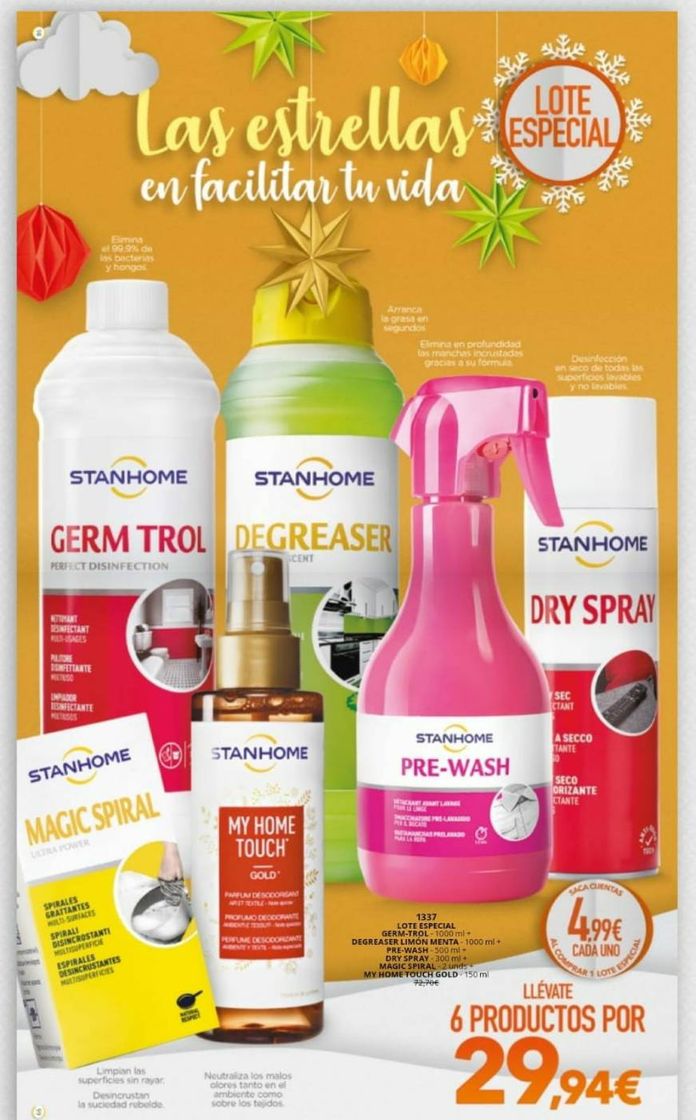 Productos Stanhome Try it