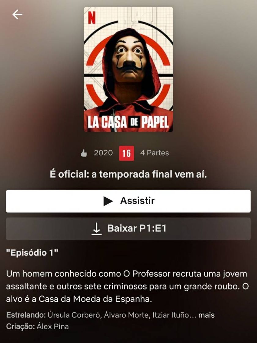 Serie La casa de papel