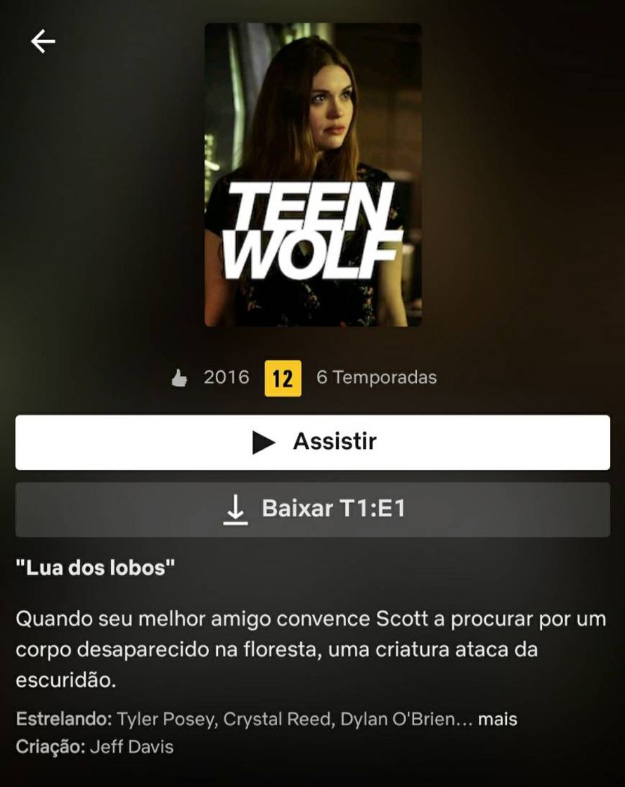 Serie Teen Wolf