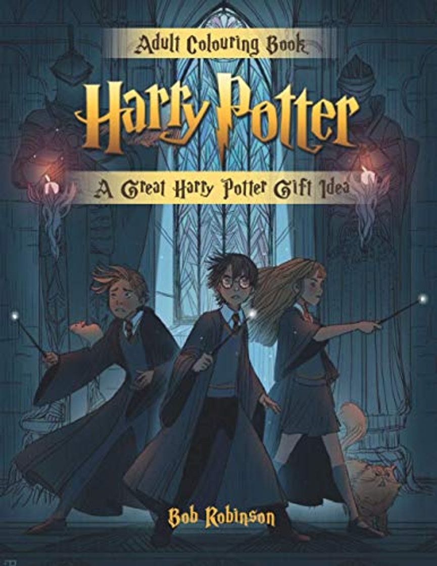 Libro Adult Harry Potter Colouring Book: A GREAT HARRY POTTER GIFT IDEA