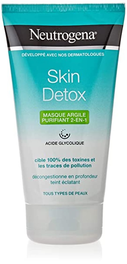 Belleza Neutrogena Detox Mascarilla Arcilla Purificante 2 En 1)