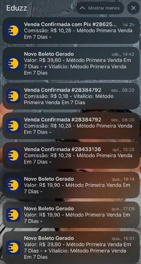 Transformação de vida