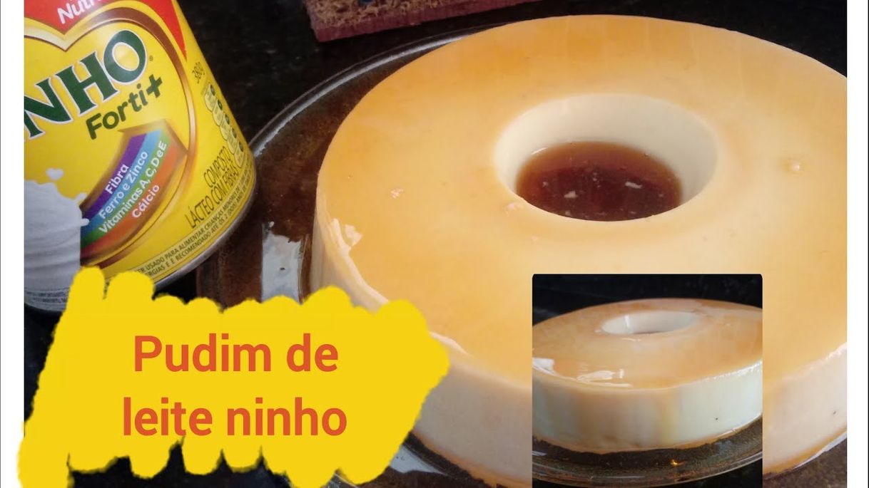 Fashion Pudim de leite ninho que não vai ao forno - super fácil 