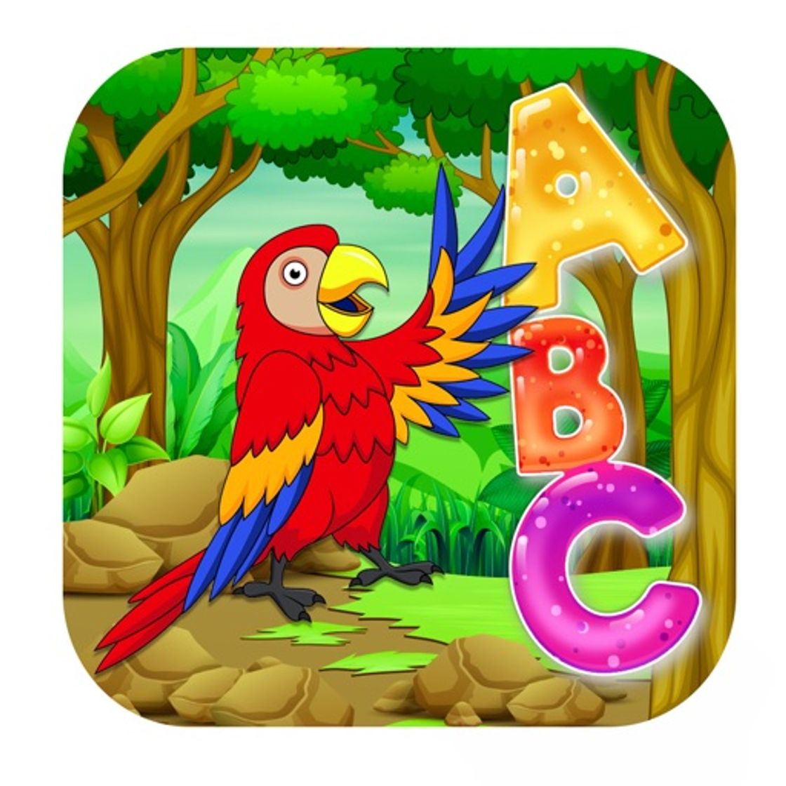 App ABC jogo - alfabeto português