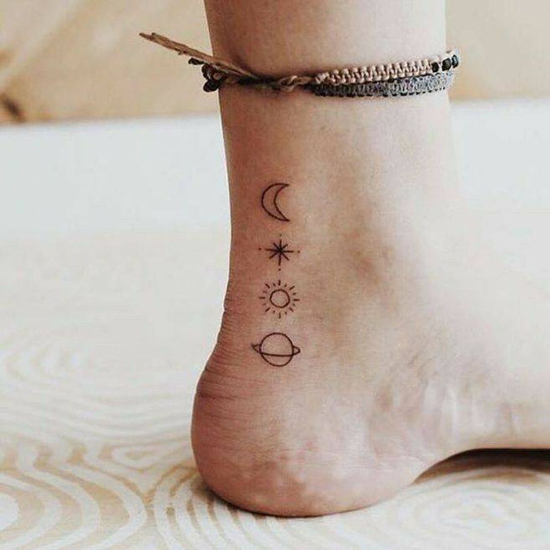 Fashion Tatuagem do universo