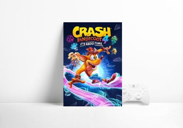 Videogame Crash Bandicoot 4: It's about time
