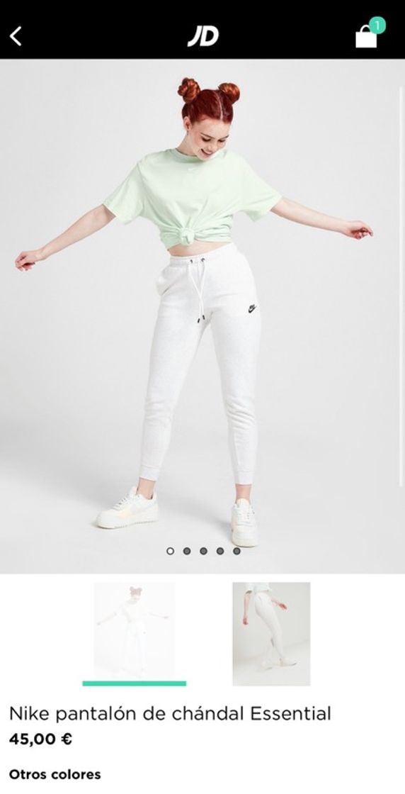 chandal JD nike blanco