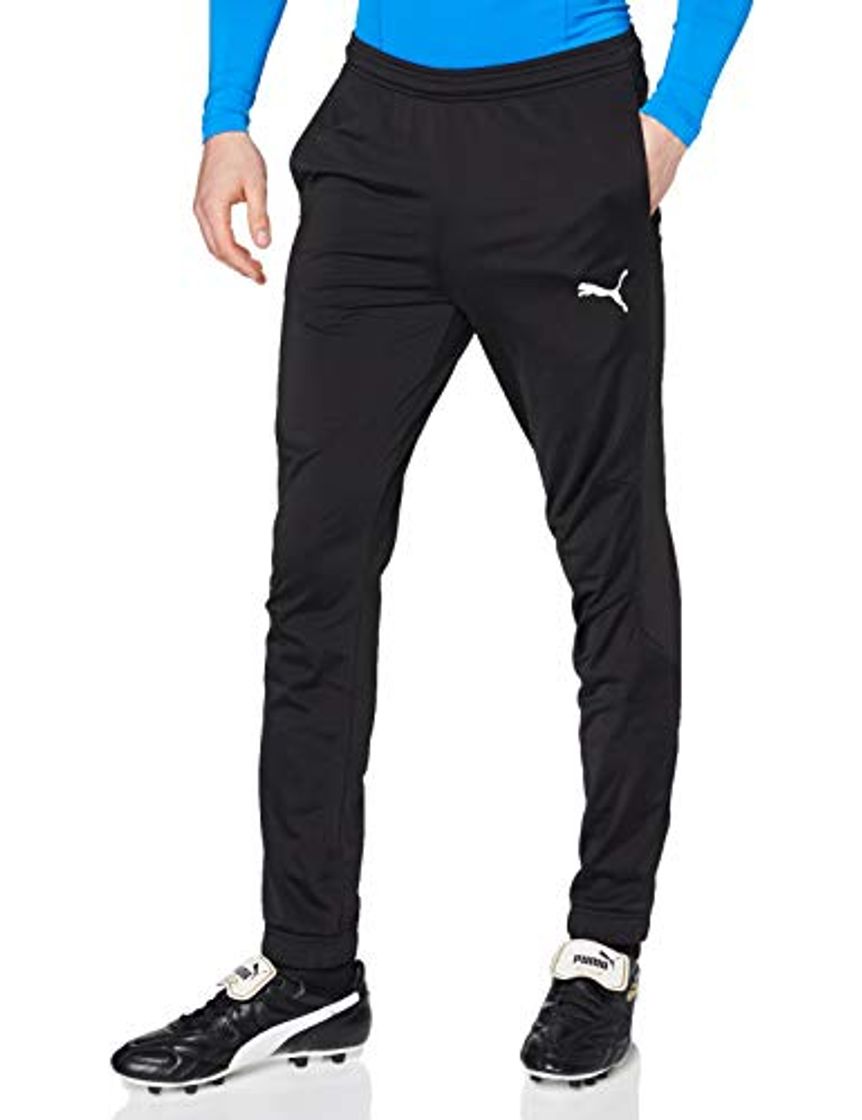 Social PUMA Liga Sideline Poly Pants Core Pantalón, Hombre, Negro