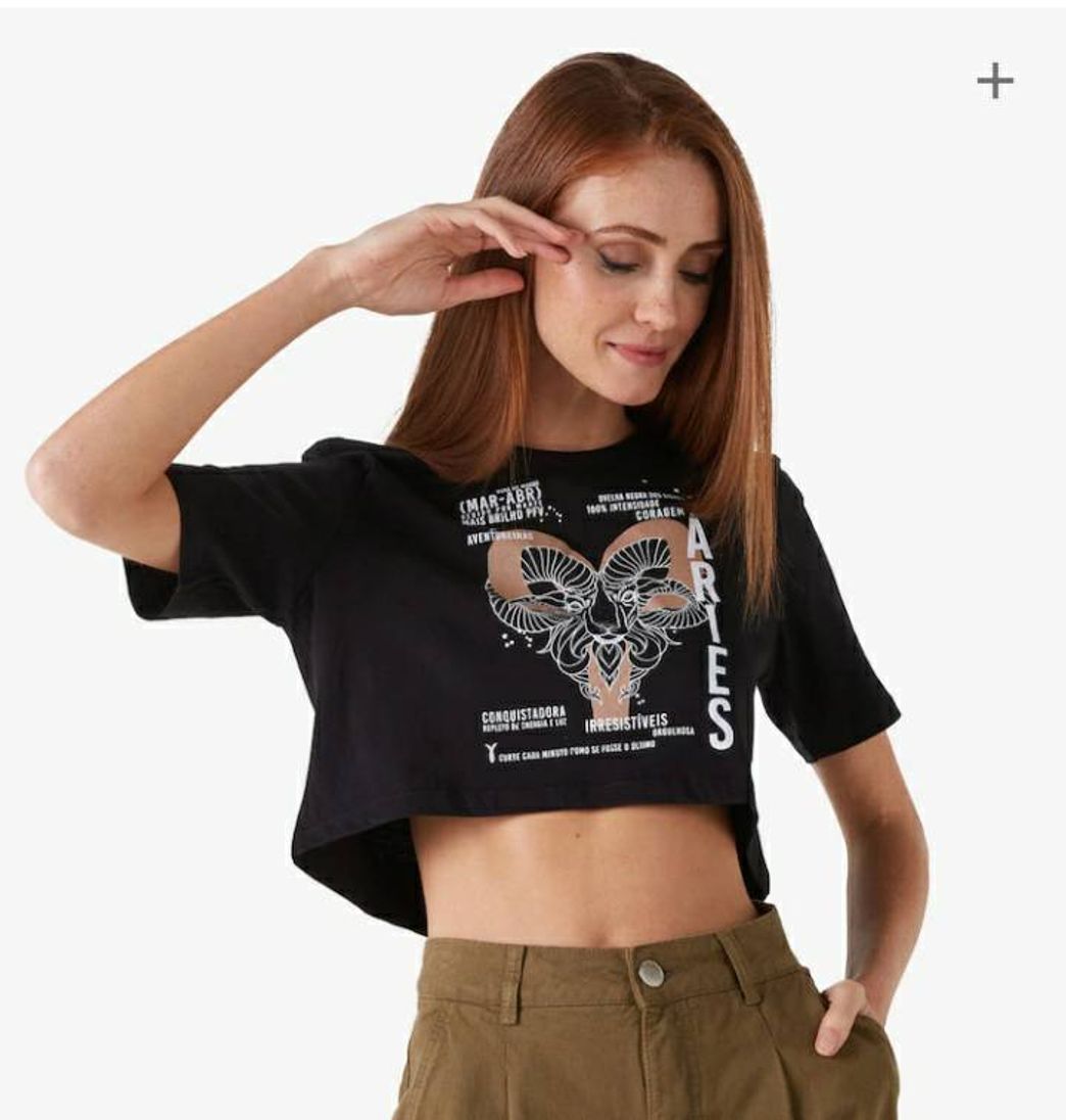 Fashion Cropped áries ♈🤍