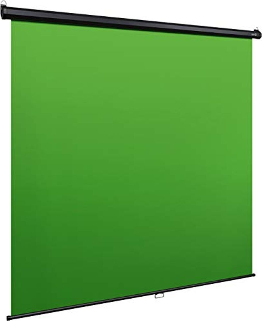 Electrónica Elgato Green Screen MT - Panel Chromakey colgable, Bloqueo y replegado automáticos,