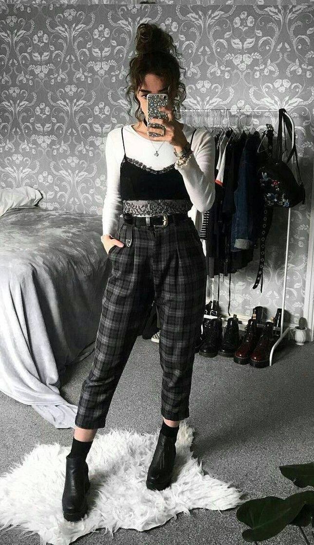 Fashion grunge outfits