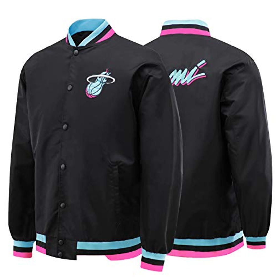 FGRGH Miami Heat - Chaquetas de baloncesto para hombre