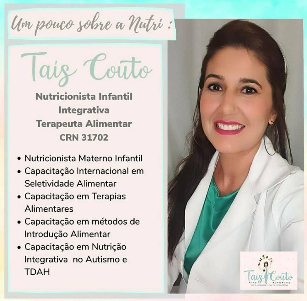 Moda Taís Couto - Nutricionista Infantil Integrativa