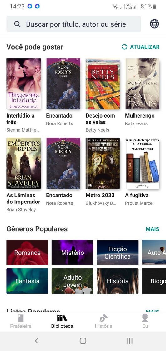 App App de Livro "AnyBooks"