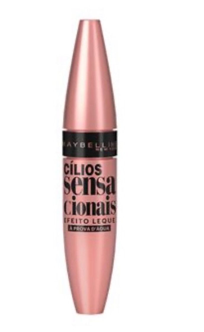 Moda Máscara para Cílios À Prova D'Água Maybelline - Cílios Sensacionais