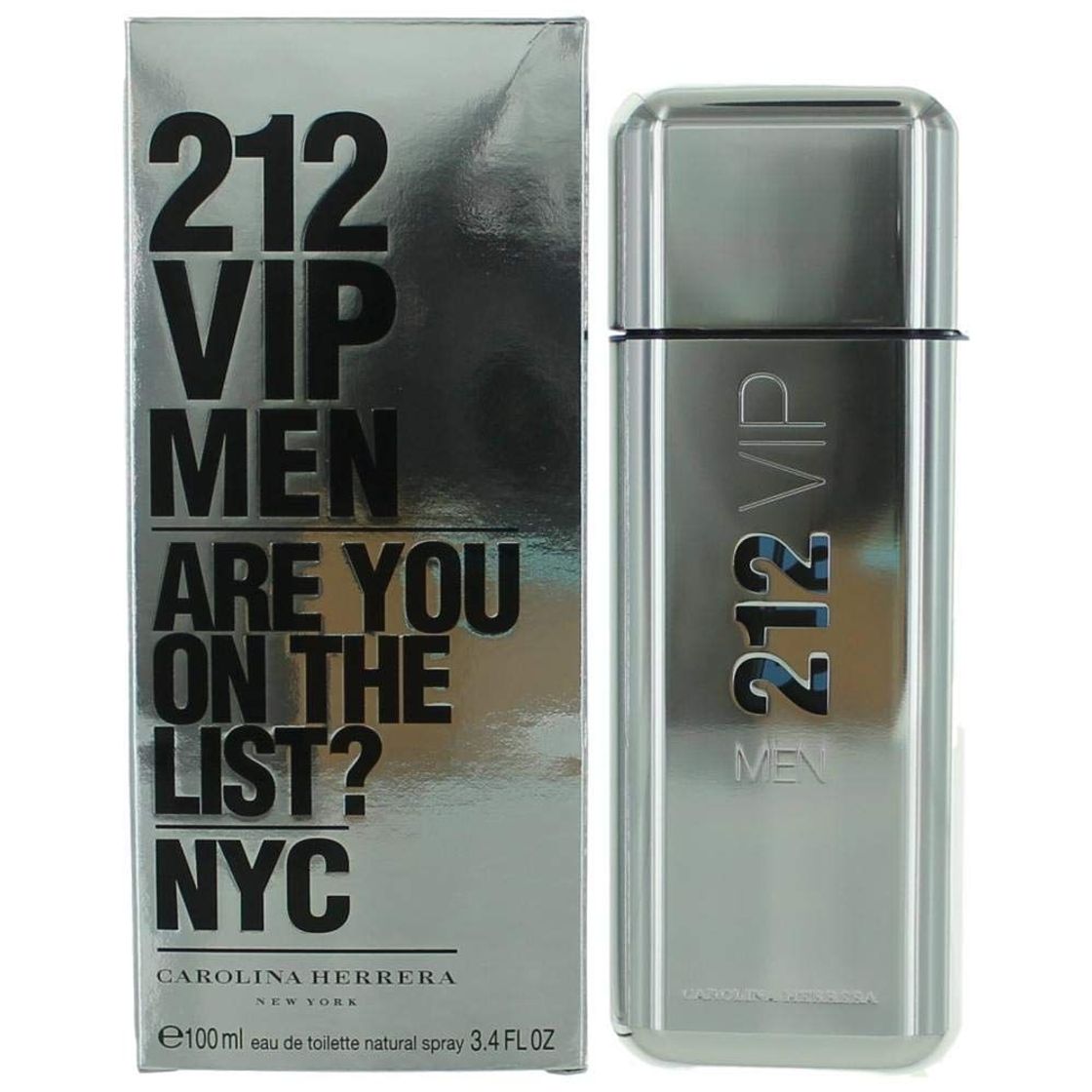 Belleza Carolina Herrera 212 Vip Men Agua de Tocador Vaporizador