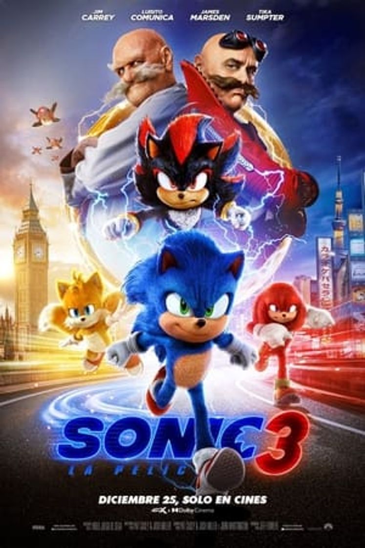 Película Sonic 3: La película