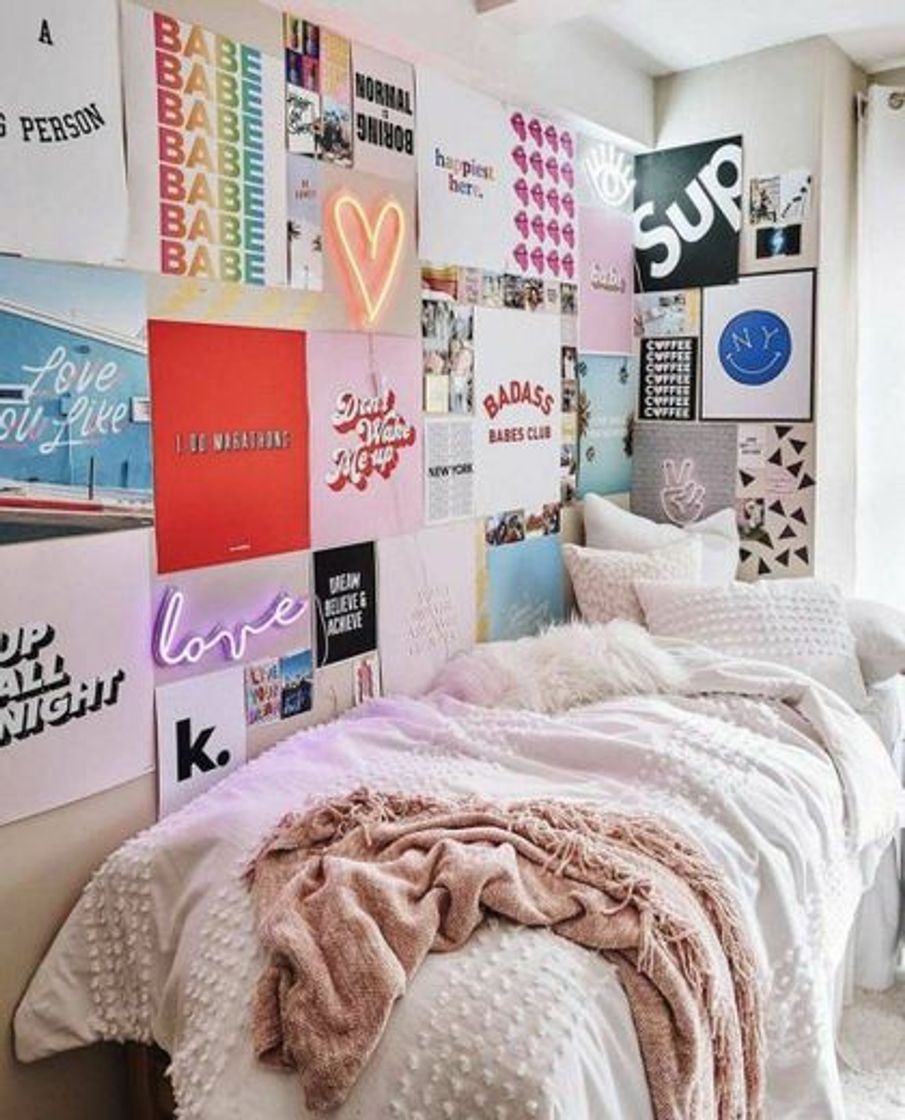 Fashion Decoração de quarto!💗