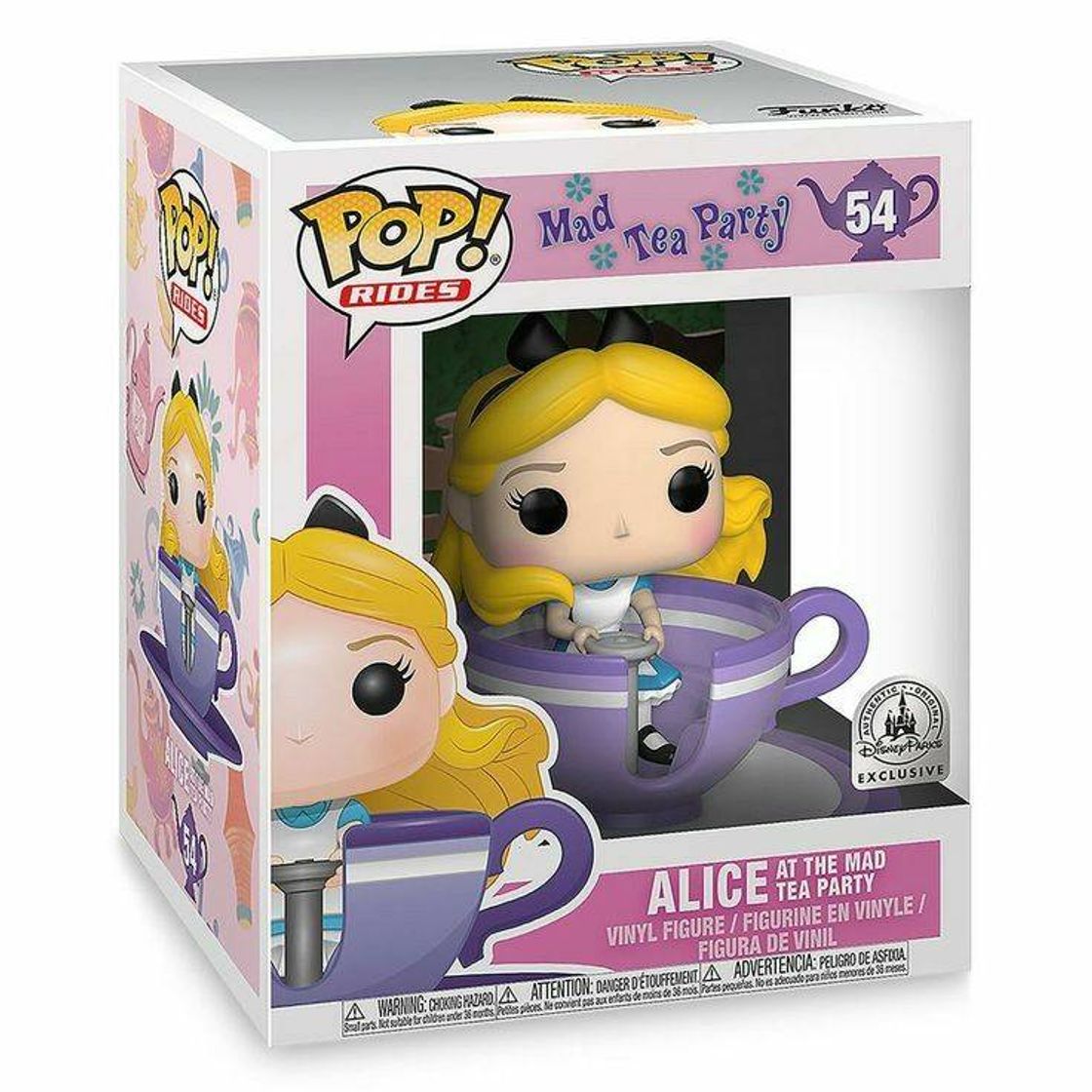 Producto Funko Pop! Llavero Disney 65th – Alicia en taza de té