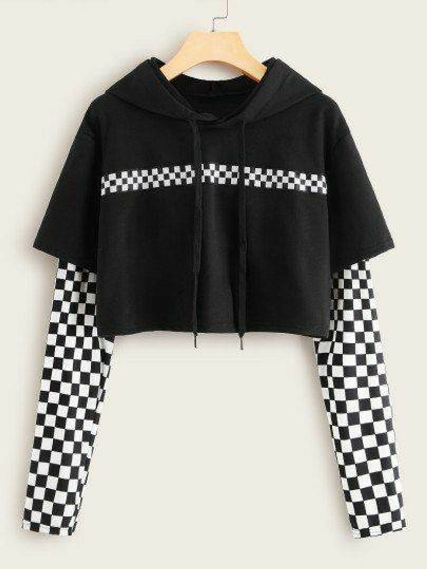 Fashion Moleton cropped E