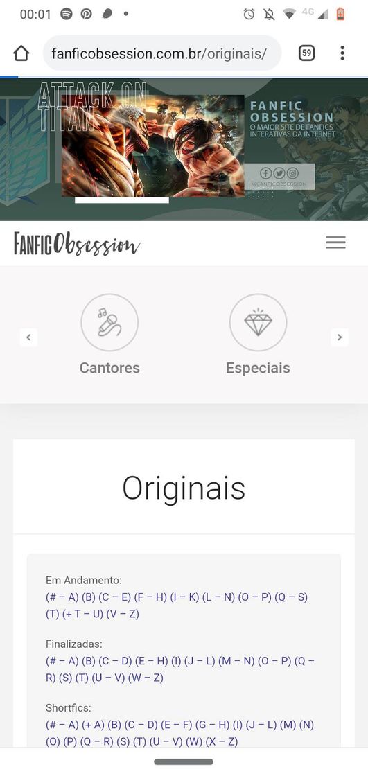 Fashion é um site maravilhoso de fanfics