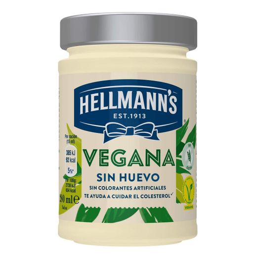 Mayonesa Hellmann's vegana