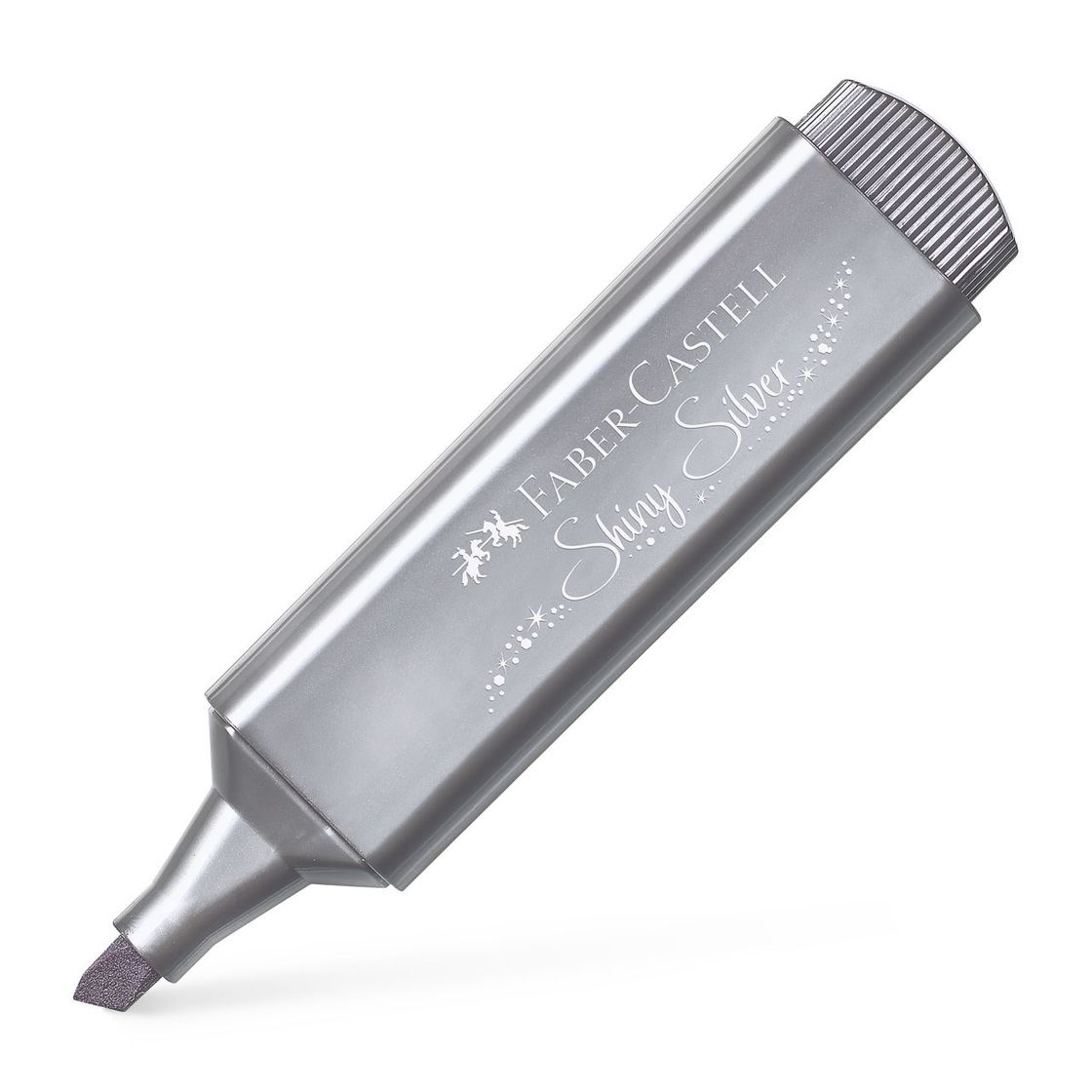 Moda Marcador Faber-Castell Shiny Silver