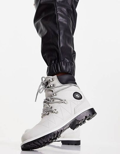Timberland X Tommy Hilfiger Pro Hiker lace up boots in white