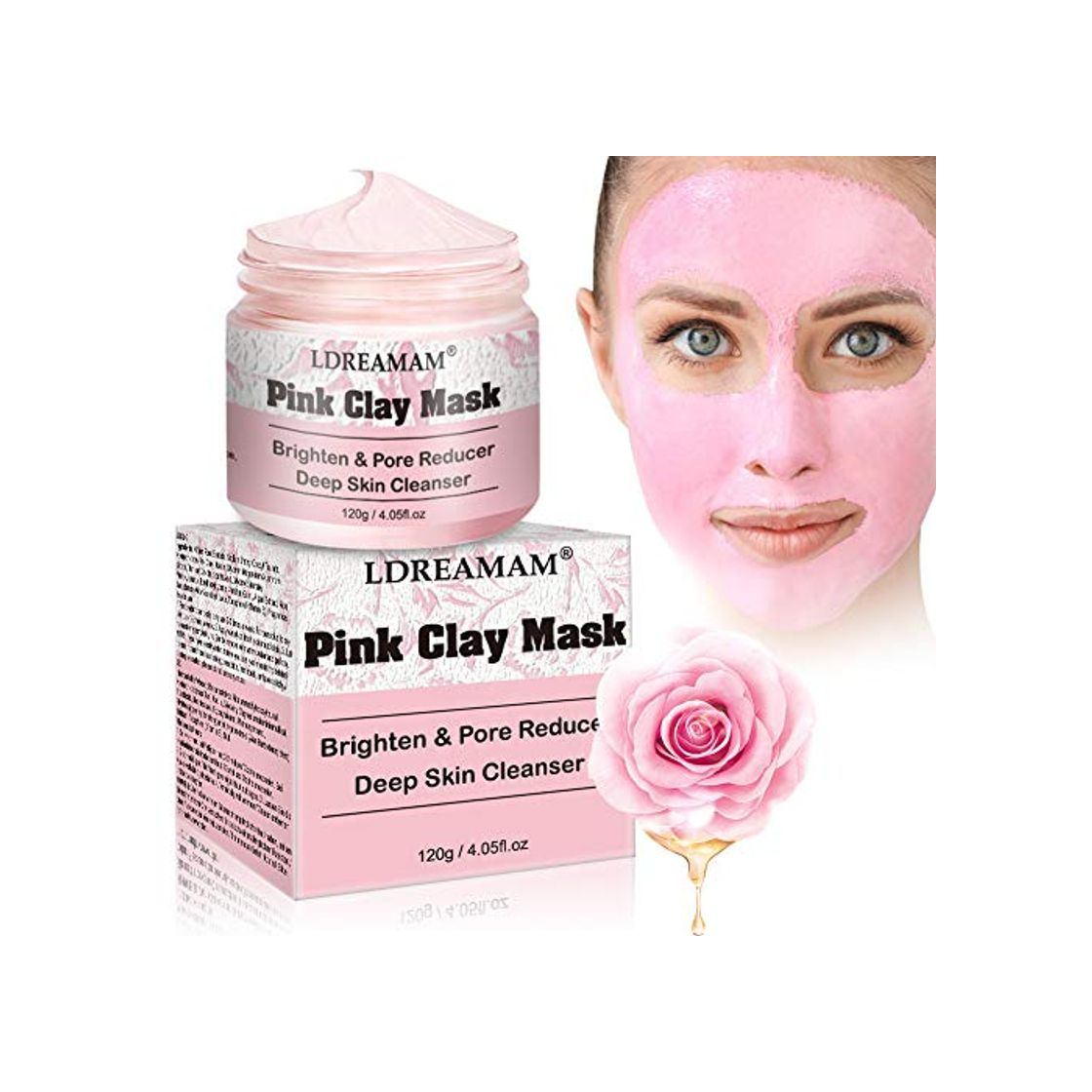 Producto Mascarilla de arcilla rosa