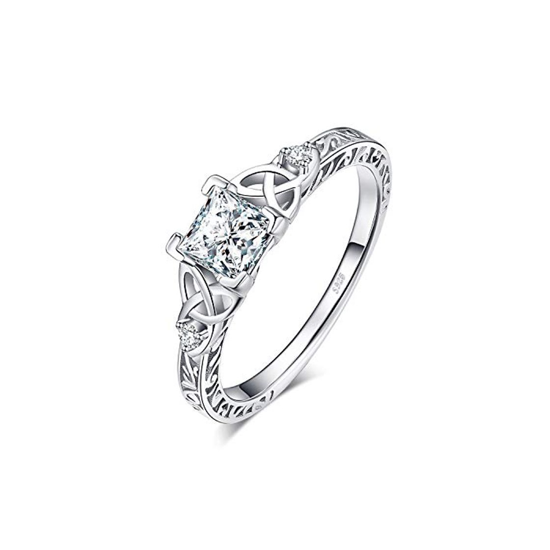 Social JewelryPalace Anillo Vintage Corte Princesa 1
