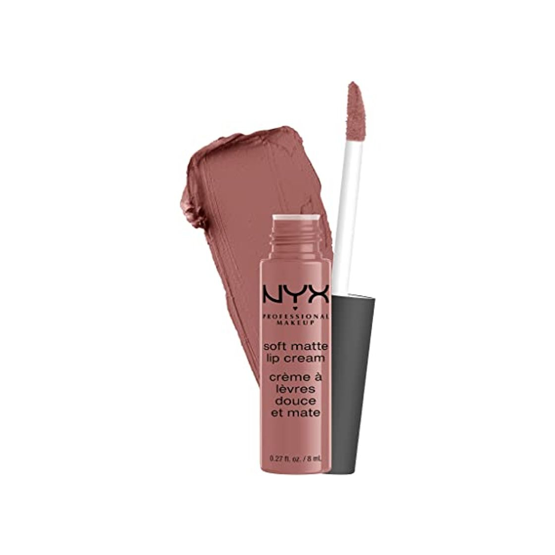 Social NYX Professional Makeup Pintalabios Soft Matte Lip Cream, Acabado cremoso mate, Color