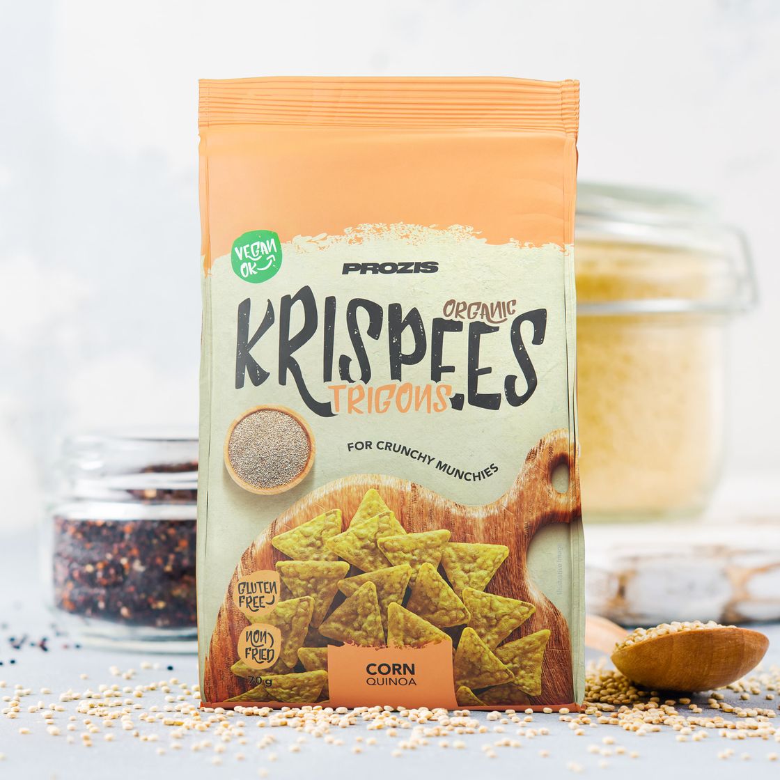 Social KRISPEES - MAÍZ CON QUINOA | PROZIS