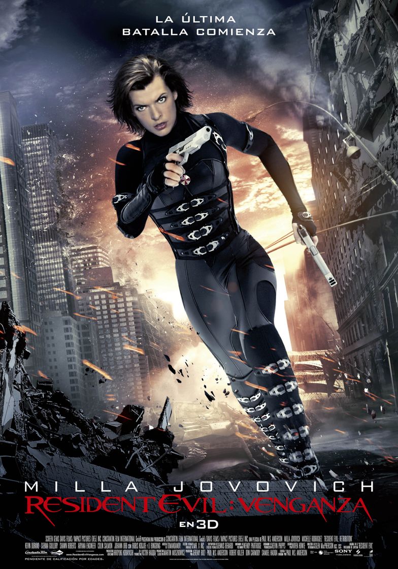 Película Resident Evil: Venganza