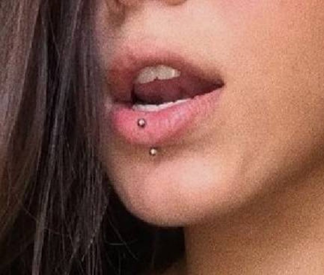 Moda Piercing na boca