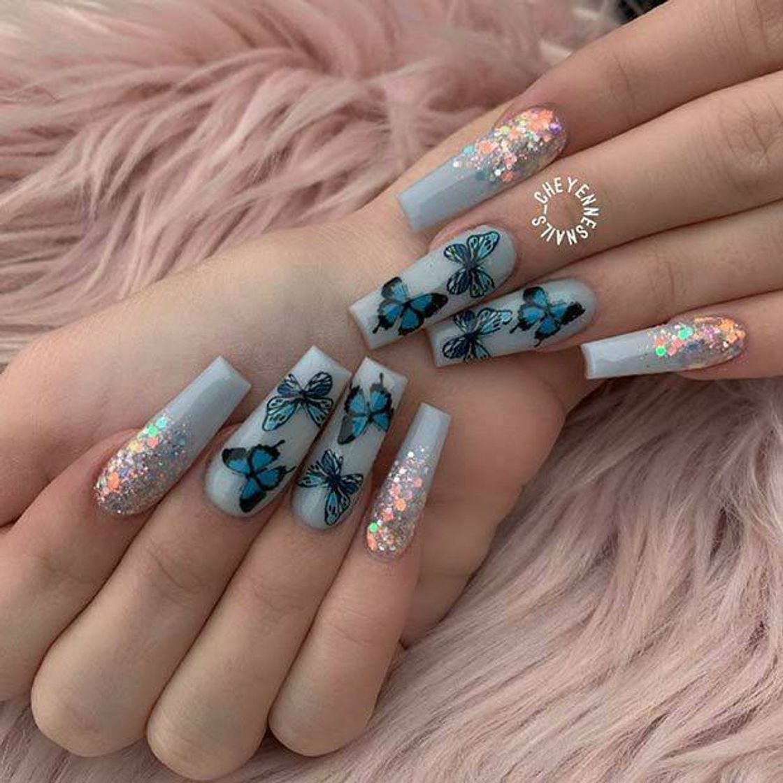 Fashion Unhas decoração de borboletas 🦋