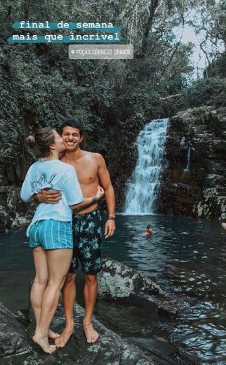 Fotos de casal na cachoeira 