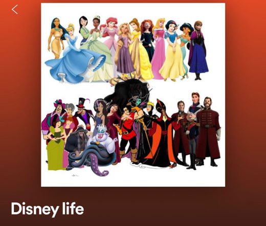 Playlist Spotify Disney life