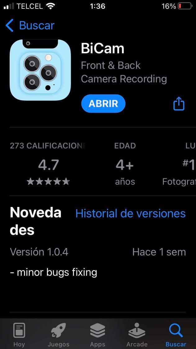 App BiCam 