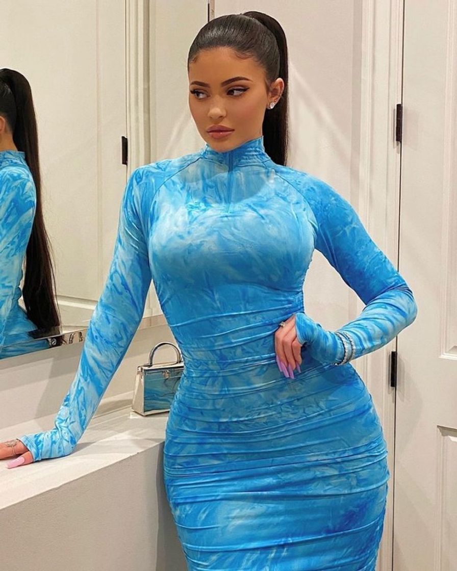 Moda Vestido azul kylie 