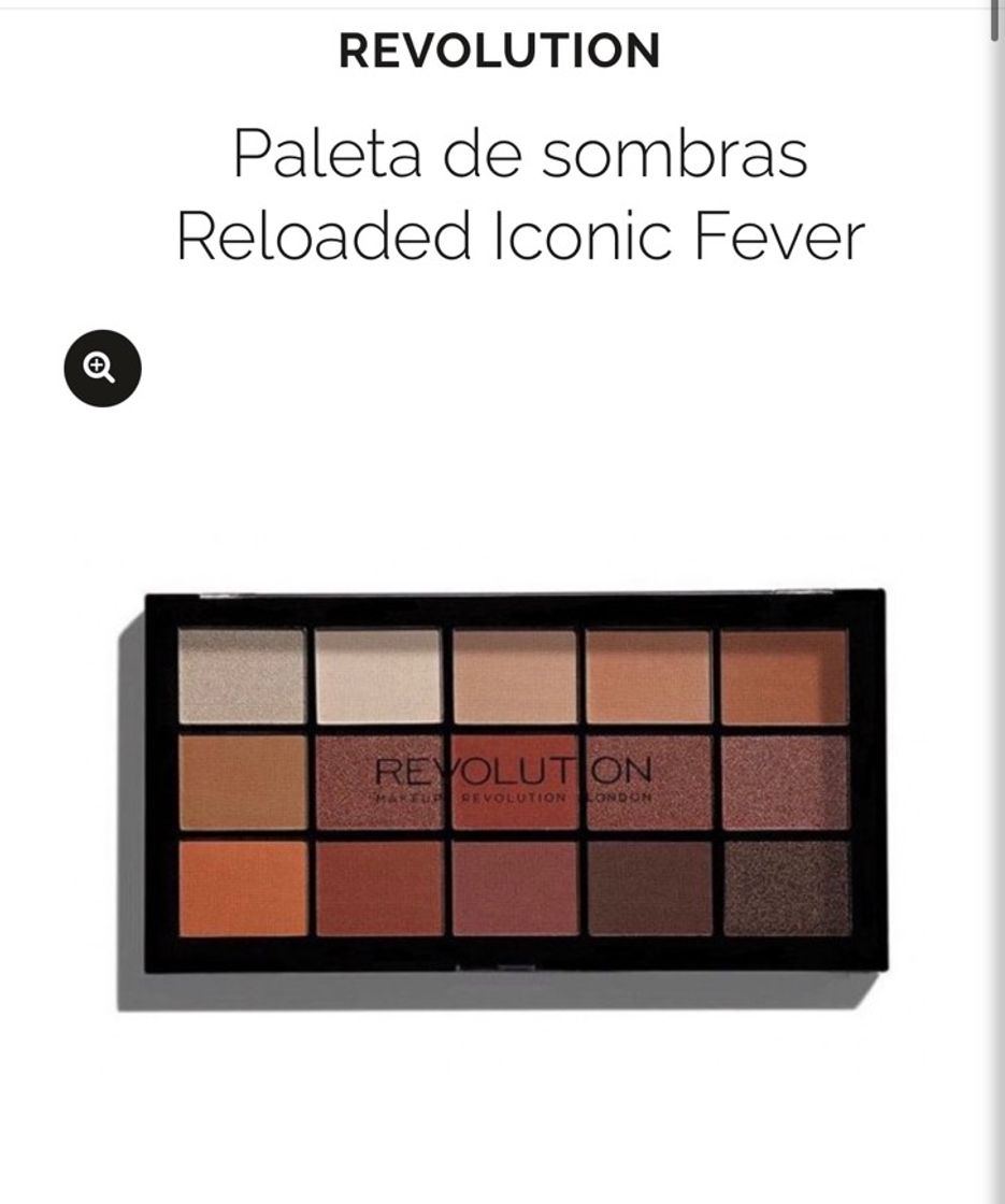 Moda Paleta de sombras Reloaded Iconic Fever | Revolution 