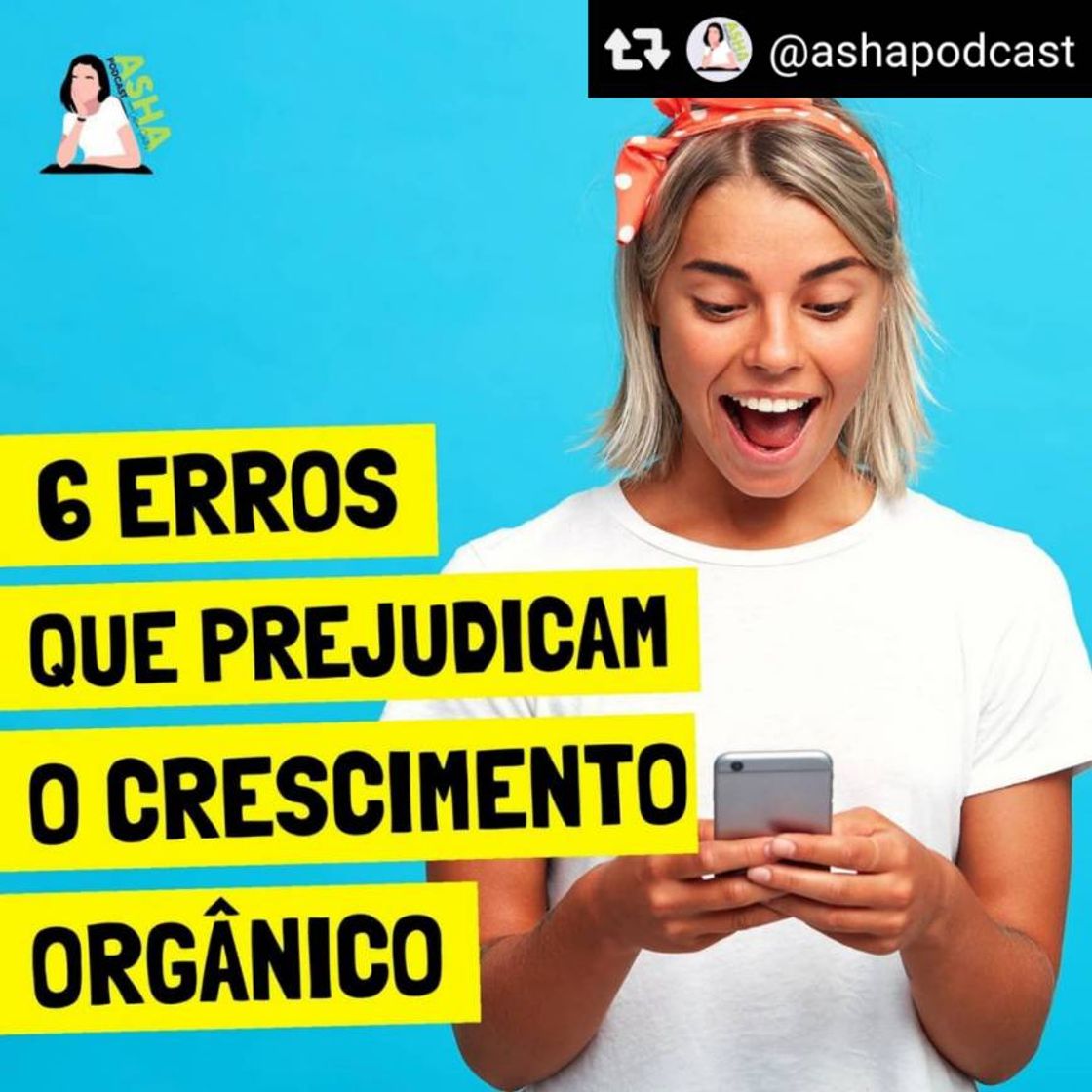 Social 6 ERROS QUE PREJUDICAM O CRESCIMENTO ORGÂNICO NO INSTAGRAM