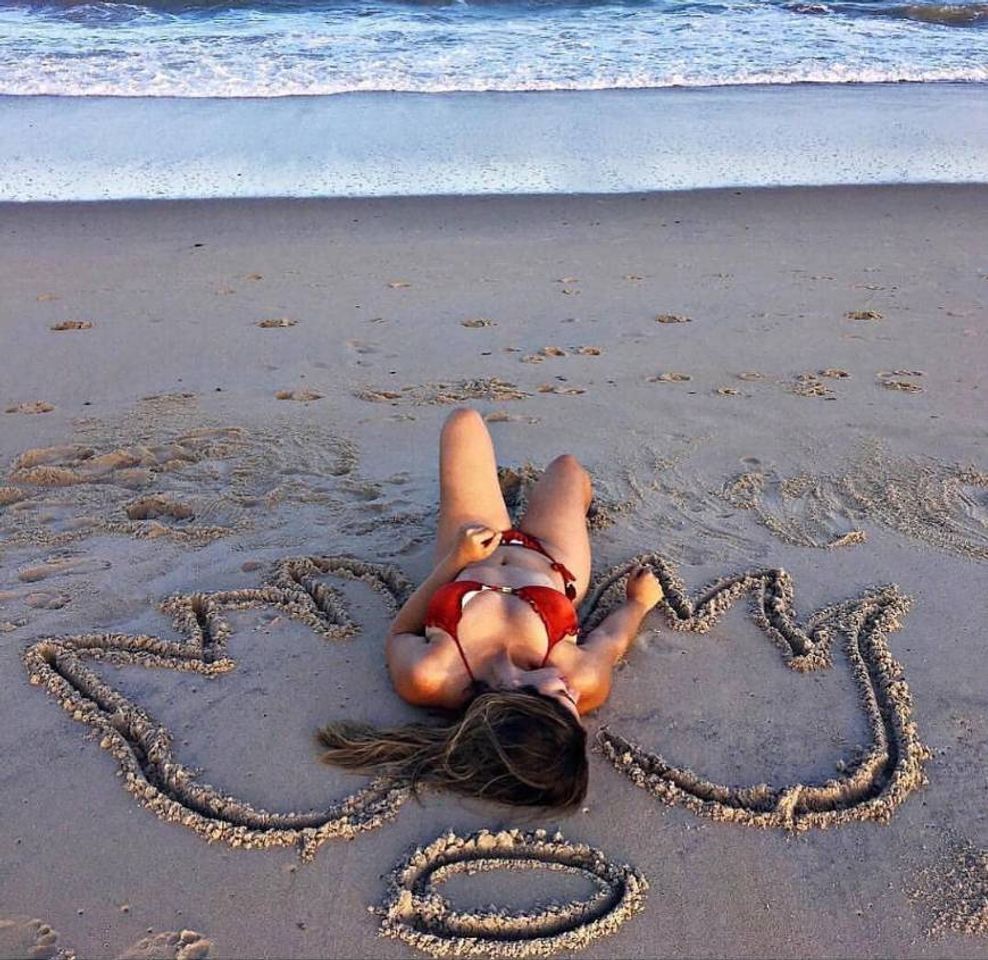 Fashion Angel on the beach