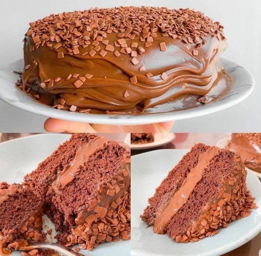 Bolo de brigadeiro 