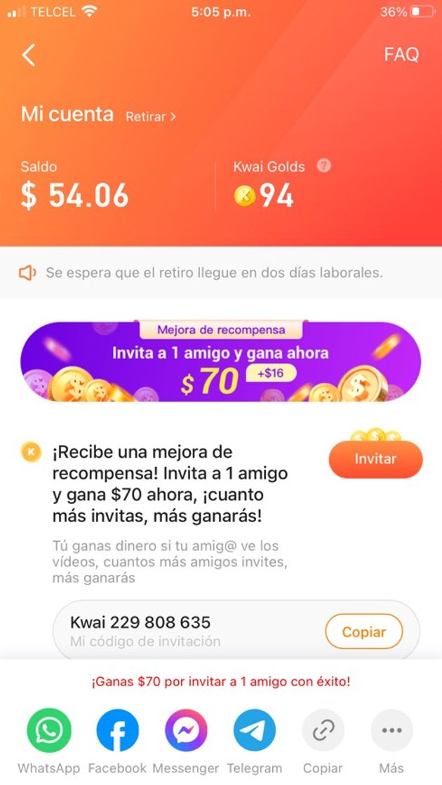 Moda Kwai229808635 código que te dará unos bonos 💵 utilízalo📲