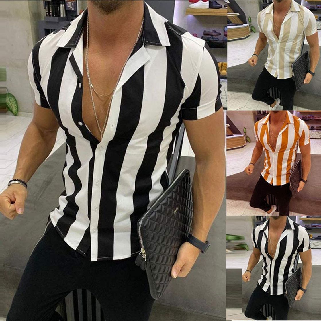 Moda ZODOF Camisetas Hombre Mangas Corta Algodon Lino Estampada Vintage Hawai Tallas Grandes Camisa Tops Ropa Casual Deporte Moda Confort Verano