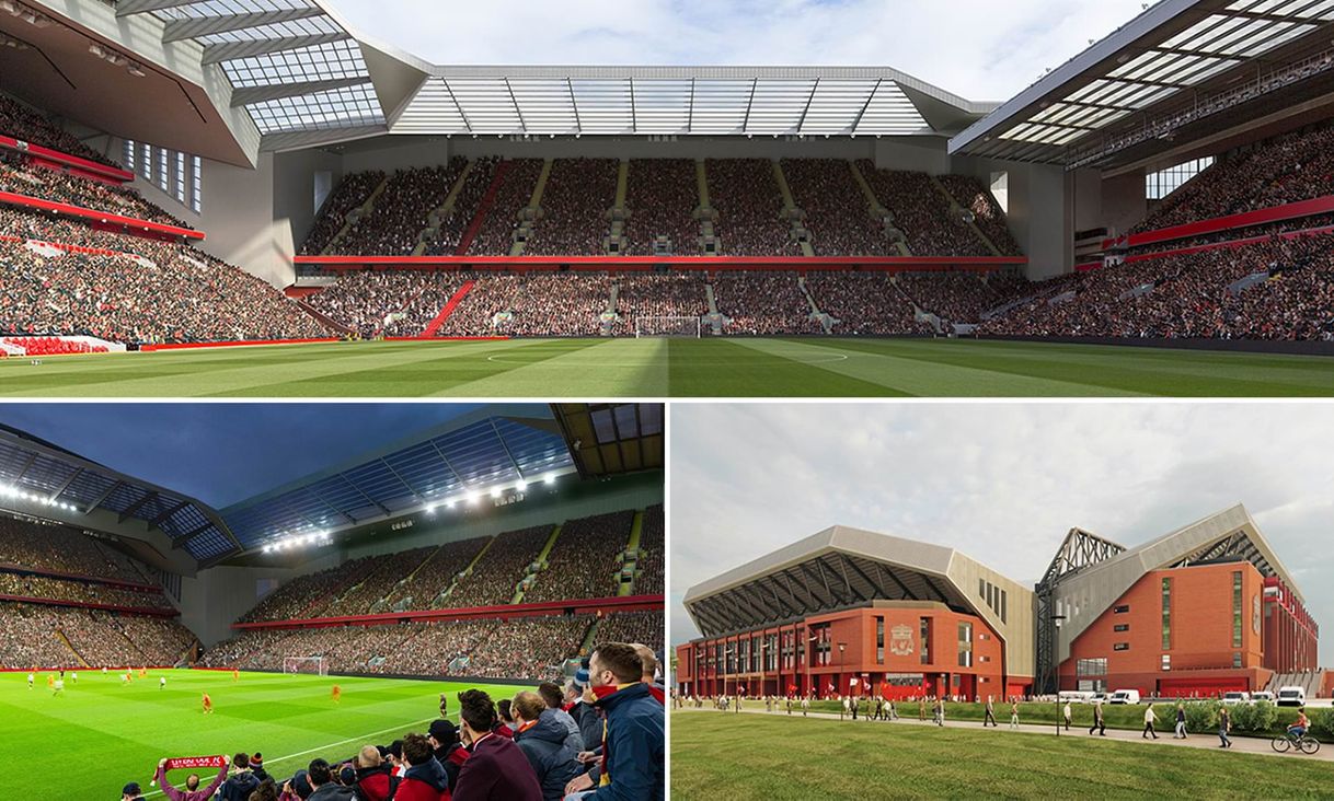 Lugar Anfield stadium